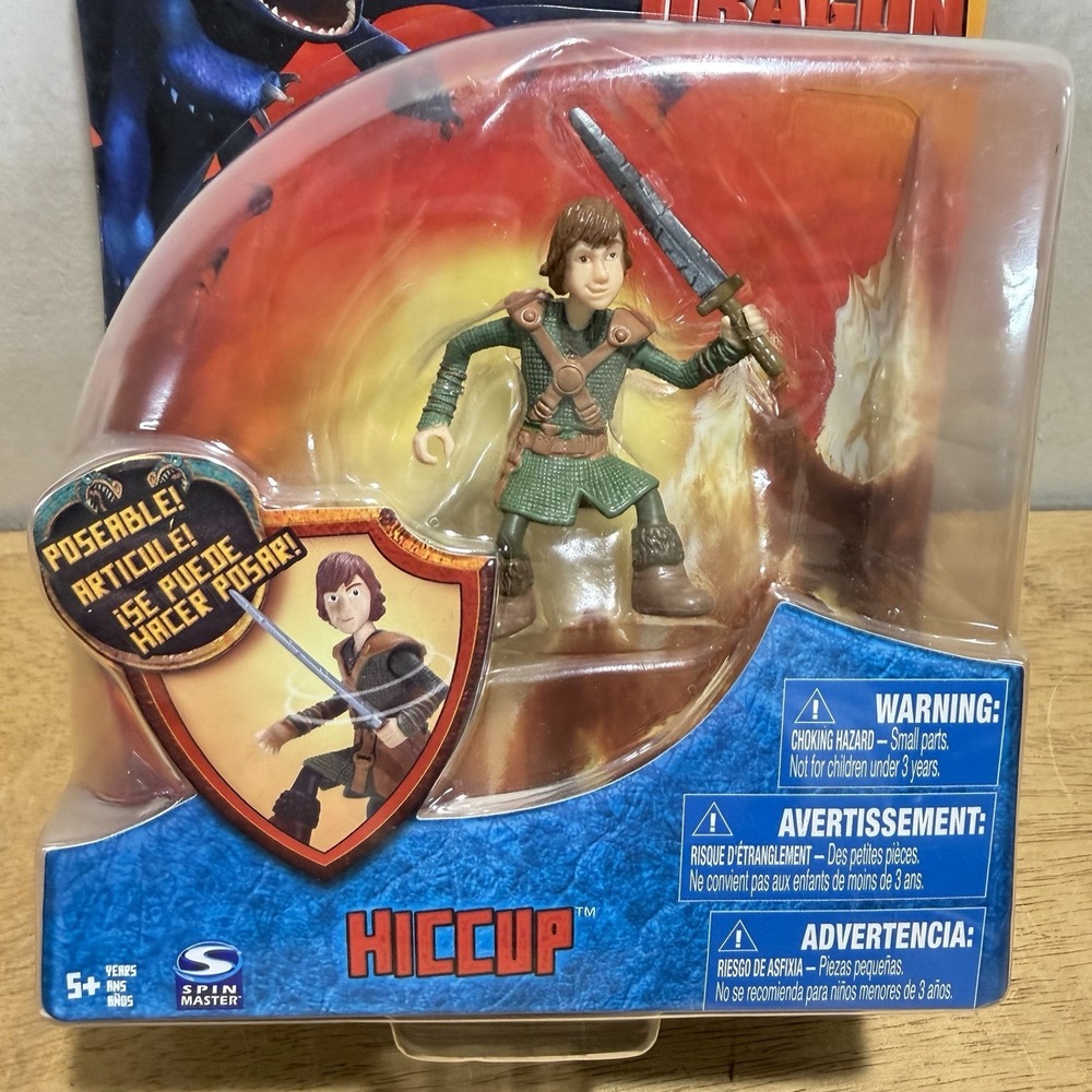 How To Train Your Dragon Hiccup Action Figure 2010 Walmart Exclusive Spin Master - Picture 2 of 6
